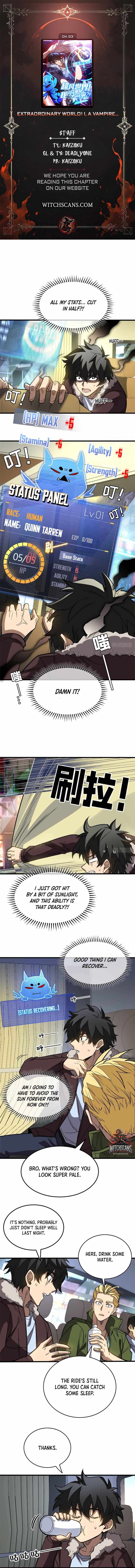 Extraordinary World! I, a vampire... Chapter 3 2